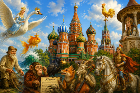 «Сказочная Москва: от басен до царских палат»  № 664